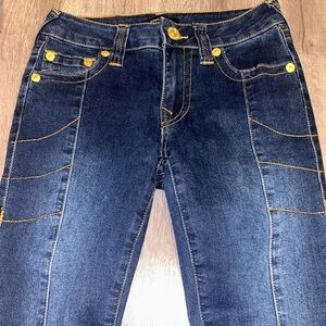 True Religion Dark Blue Skinny Jeans